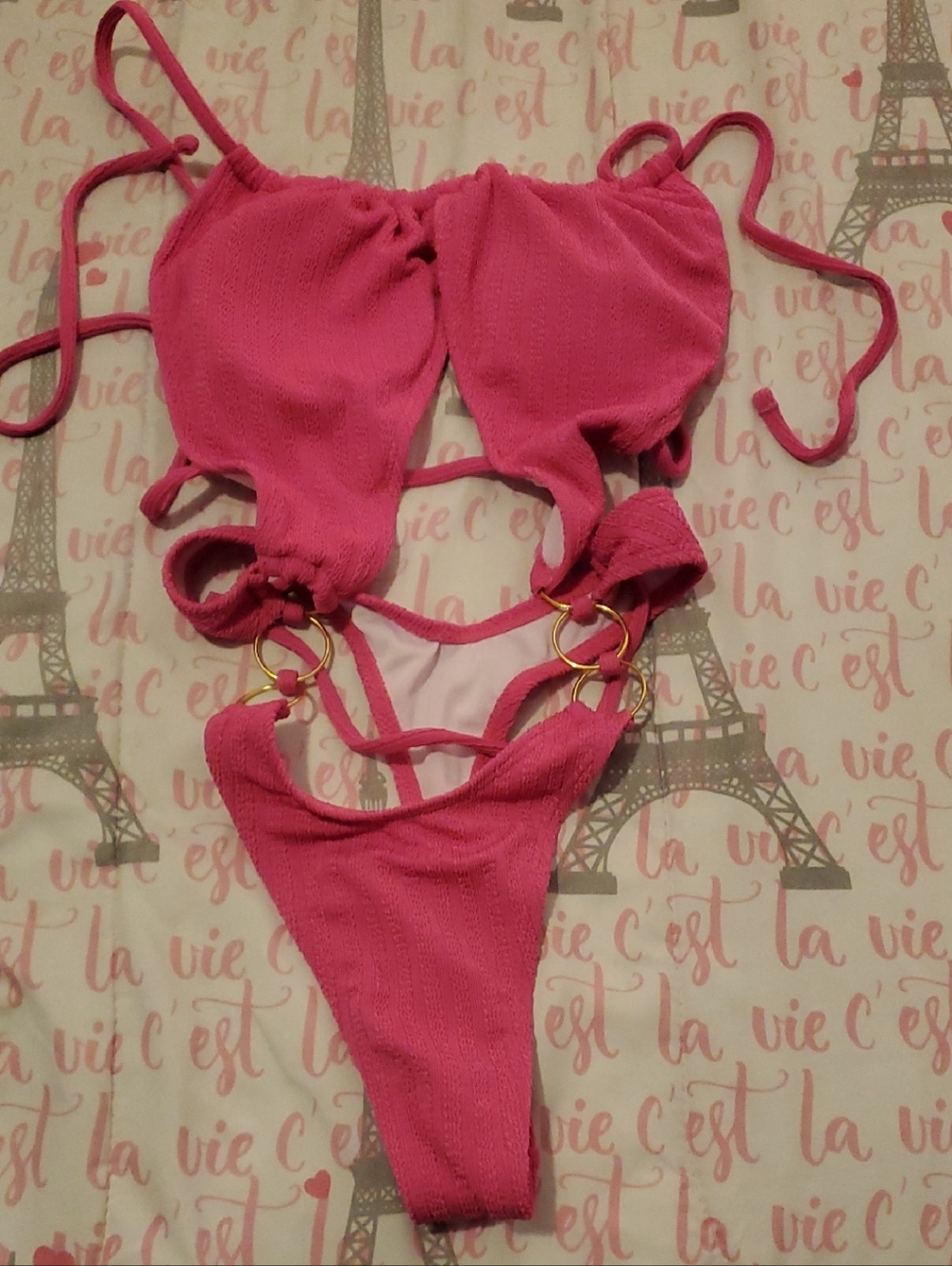 Beautiful PINK MONOKINI